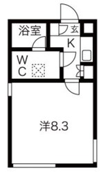 Ludens東新町の物件間取画像